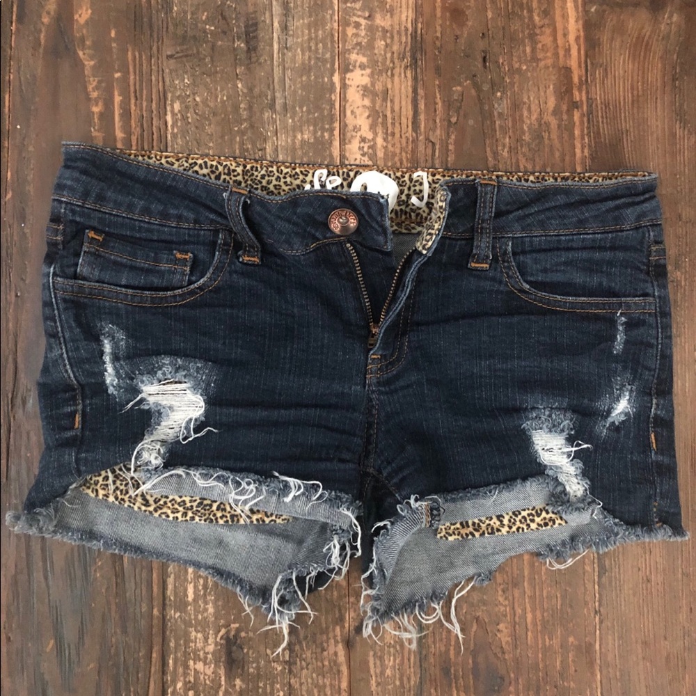SHORTS 3 FOR $25 Distressed Jean Shorts